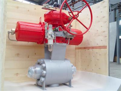 Trunnion Mounted Ball valve