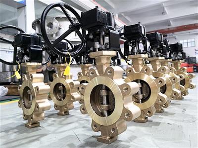 Triple Eccentric Butterfly Valve