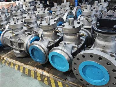 Inverted Pressure Balance Lubricated Plug Valve