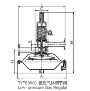 Blanket Gas Regulator